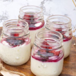 Honey yoghurt cup