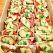 Breakfast bruschetta