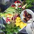 Crudités platter