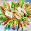 Assorted gourmet baguettes (2 pp) (H)
