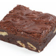Chocolate pecan brownie slice