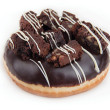 Chocolate overload doughnut