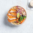 Crumbed Chicken Bowl
