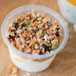 Crunchy yoghurt pot