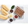 Traditional Aussie sausage sizzle