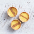 Vanilla custard tart