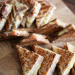 Assorted toasted breads