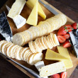 Standard cheese platter
