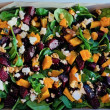 Beetroot Pumpkin Feta salad