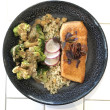 Salmon macro bowl
