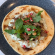 Lamb & Tzatziki flatbread