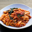 Organic tomato sauce pasta