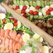 Smoked salmon salad