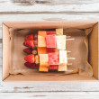 Mini fruit skewer