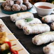Mini rice paper rolls