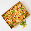 Vegetable pasta salad