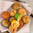 Mini savoury muffins