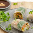 Rice paper roll