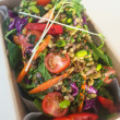Edamame & chicken salad