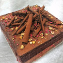 Vegan Mocha Hazelnut Cake