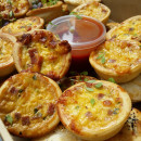 Assorted cocktail quiches