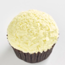 Triple white chocolate cupcake