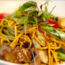 Mongolian stir fry - platter