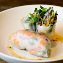 Prawn rice paper rolls