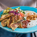 Grilled Haloumi (V) Super Bowl