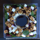 Beetroot, feta & walnut salad