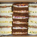 Assorted finger sandwiches