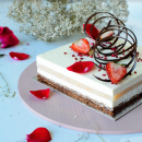 Rose & Lychee Cake