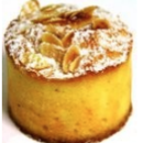 Orange & Almond Cake (4 pcs)