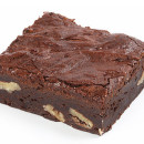 Chocolate pecan brownie slice