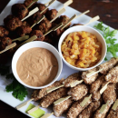 Chicken breast skewer