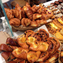 Continental breakfast platter