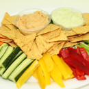 Crudite & dips platter for 30 pax