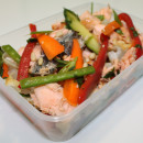 Salmon & Crunchy Asian Salad (5 pax)