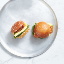 Mini breakfast slider