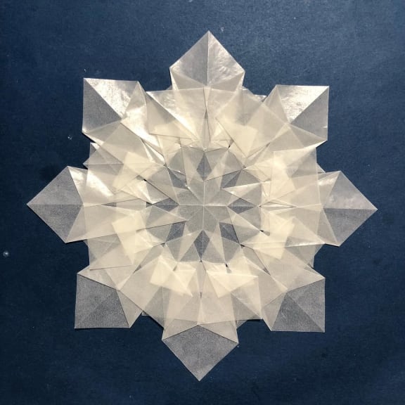 折り紙 2023-02-12 の折り方 ［kyo_no_kiさん］（8）