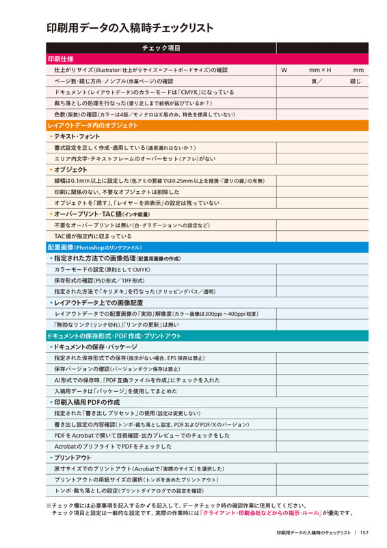 「印刷できるDTPデータづくり」