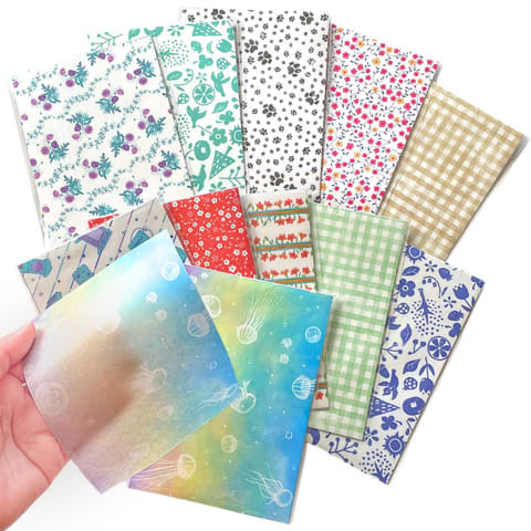 ノベルティプレゼント「薄紙デザインペーパー」