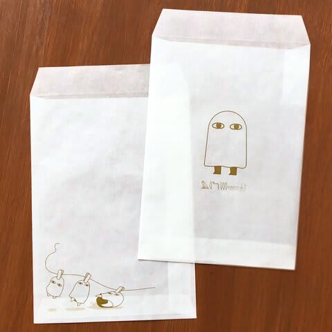 「メジェド」「はにわ」の紙ものがいっぱい