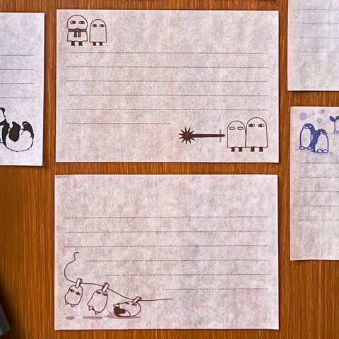 「メジェド」「はにわ」の紙ものがいっぱい