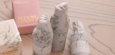 BLOOM&BERRY / 包装紙 / 株式会社ビオヴェール様