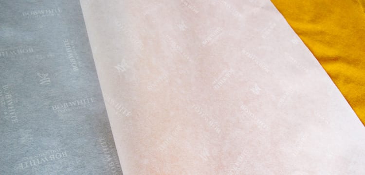 Bob white collection&co./ 包装紙 / CARE LABEL様
