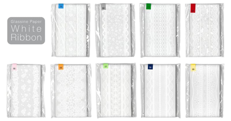 グラシン紙 ペーパーリボン / 480x60mm