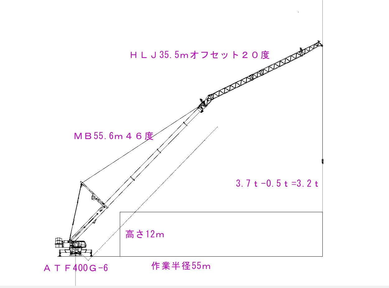 CAD施工計画図面 3