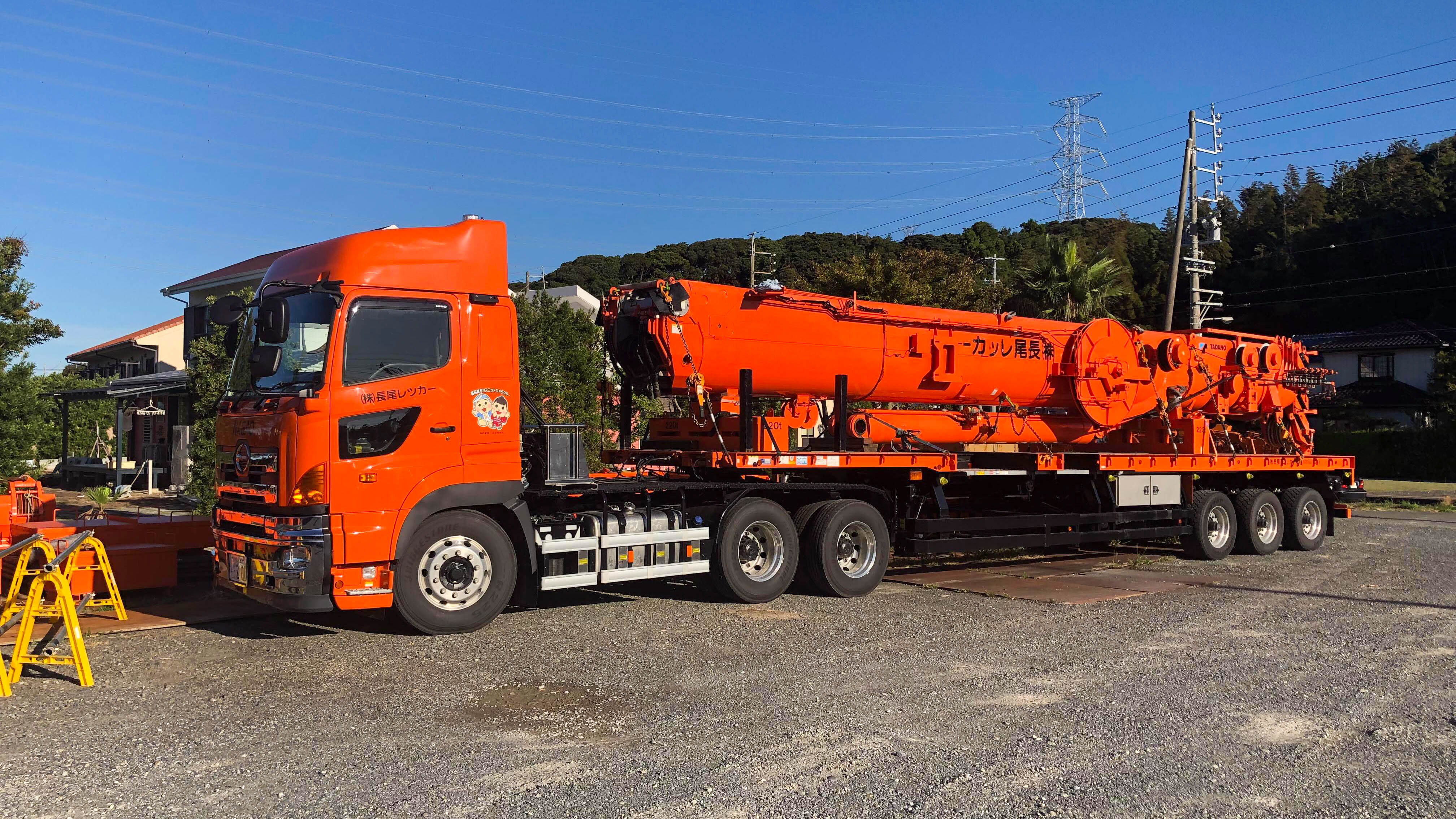 3軸伸縮舵切装置付