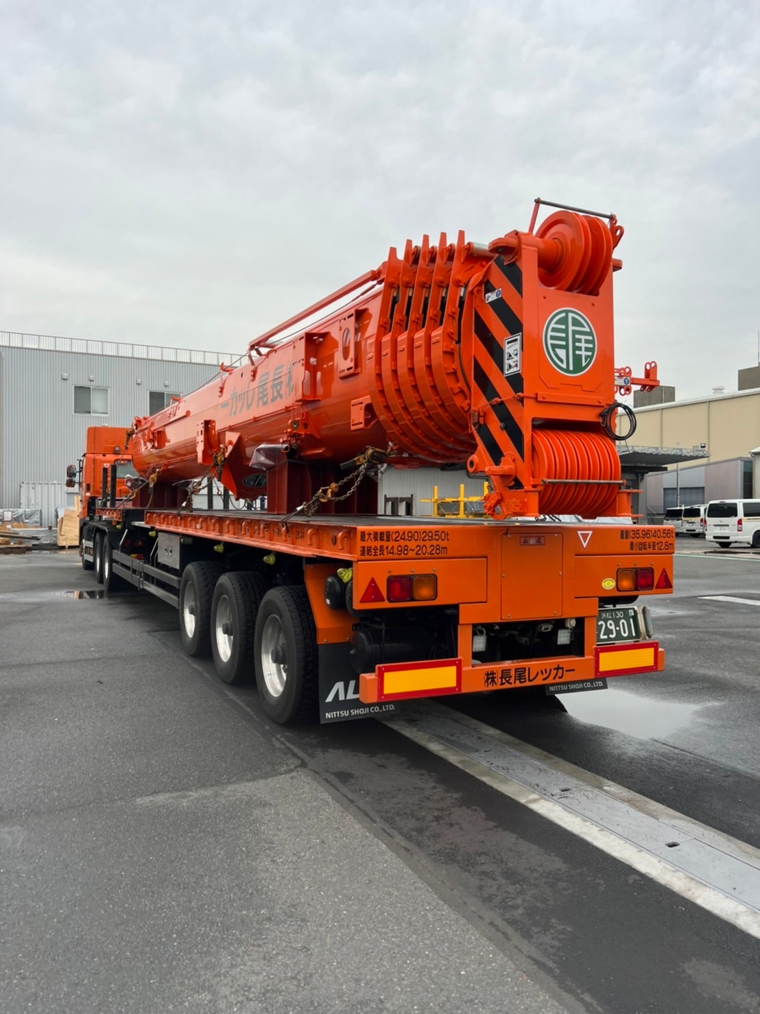 「送料別途見積」佐野車輌　４輪ナックル式トレーラー　最大積載荷重　３０００ｋｇ L40F-N4-030N≪お取寄商品≫ 法人限定佐野車輛製作所 ２輪ナックル式トレーラー 最大積載荷重